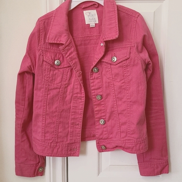 The Children's Place Other - Children's Place Pink Jean Jacket